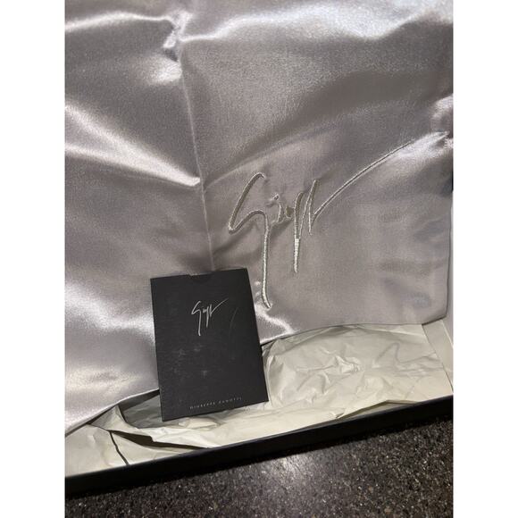 Giuseppe Zanotti Pony Hair Women's Heels Size 37.5 NIB - Picture 7 of 8